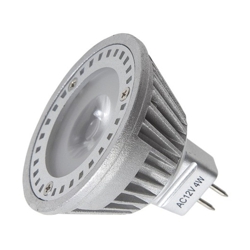 Power LED iarovka MR16 12V AC 4W GU5,3 Warm-White