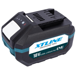 XTline XT102787E Aku batria Li-Ion 18V, 6,0Ah, EVE
