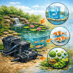 Ako spr�vne nadimenzova� filter do jazierka (7. diel)