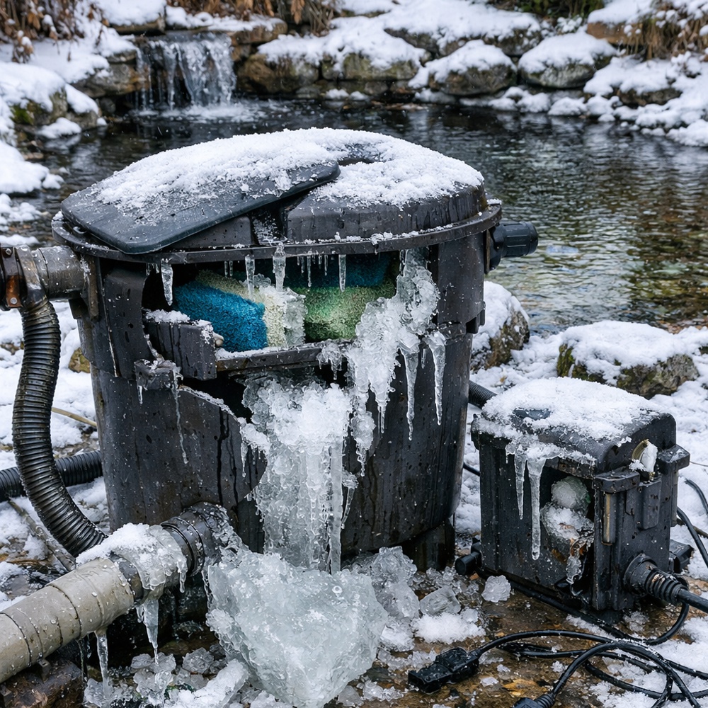 Filter do jazierka - cirkul�cia vody v z�hradnom jazierku
