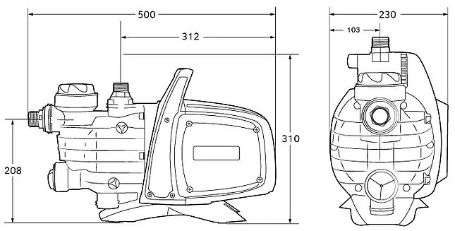 Espa ASPRI 20-5M rozmery