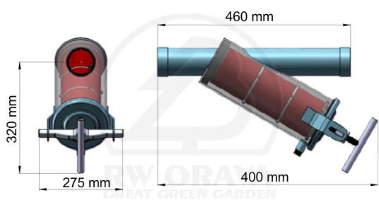 Rozmery filtra EDV 2"