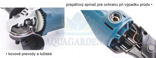 Uhlov brska XT105125 XTline 125 mm - kovov prevody a loisk, prepov spna