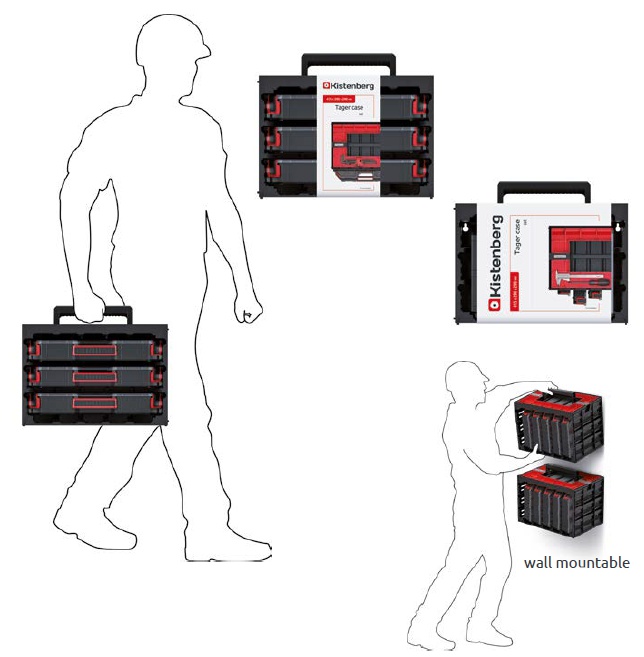 Kistenberg Target Case Organizéry