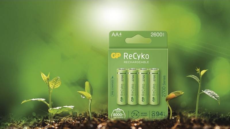 GP ReCyko - Nabíjacie batérie