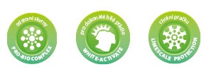Eurona Cerny White & Bright prac prostriedok