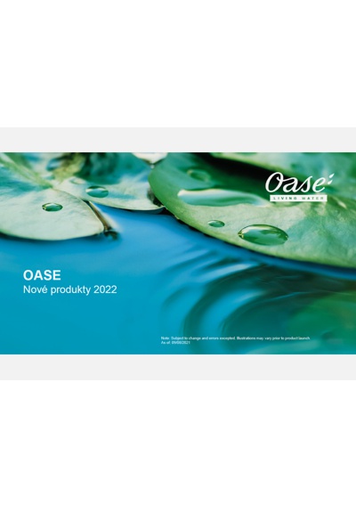 Oase Novinky 2022