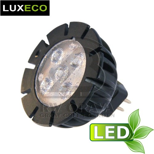 Power LED žiarovka MR16 12V AC 5W GU5,3 Warm-White