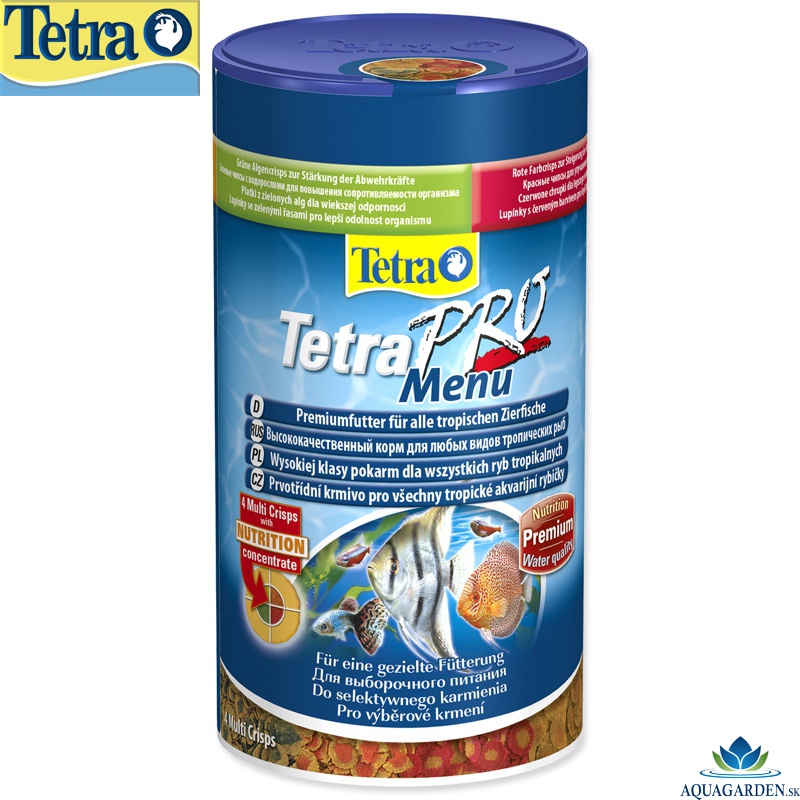 Tetra TetraPro Menu 250ml - Krmivo pre ryby