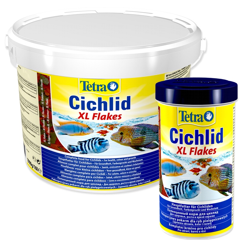 Tetra Cichlid XL Flakes krmivo pre rybky