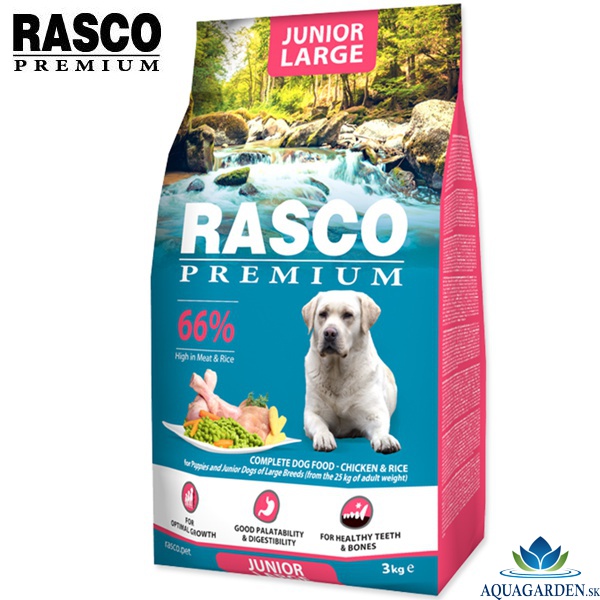 Rasco Dog Premium Junior Large Krmivo pre psov