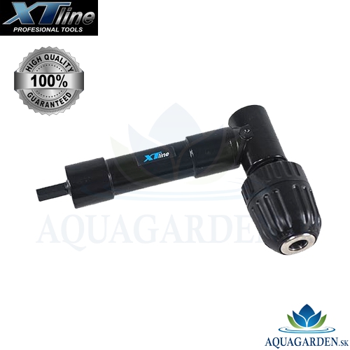 XTline XT102202 Uhlový nástavec 90° so skľučovadlom 0,8 x 10 mm