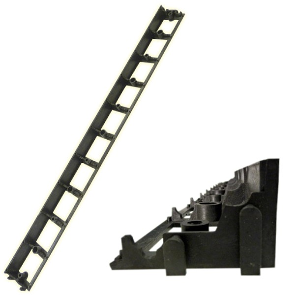 Neviditeľný plastový obrubník 45