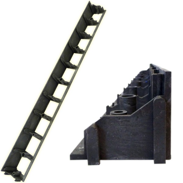 Neviditeľný plastový obrubník 80