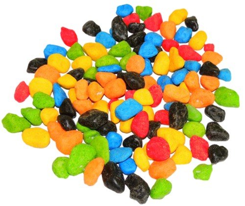 Farebn trk - Tmav Mix 15 mm - 500g
