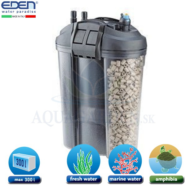 Eden 522-300W External thermo filter - Vonkajší akváriový filter s ohrievaèom