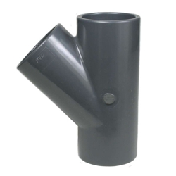 PVC-U T-kus 45 lepenie