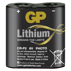 GP lthiov batria CR-P2, 1 ks