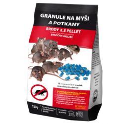 Brody granule 150g nvnada na myi a potkany