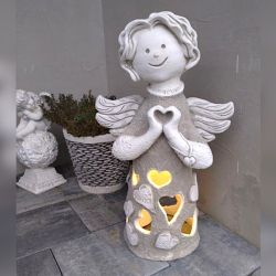 D111 Anjel lásky Betónová dekorácia D111 Anjel lásky Betónová dekorácia