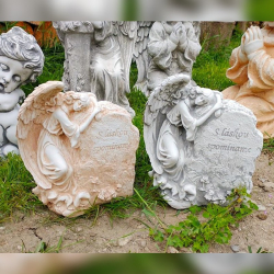 Anjel - S láskou spomíname - Betónová dekorácia Anjel - S láskou spomíname - Betónová dekorácia