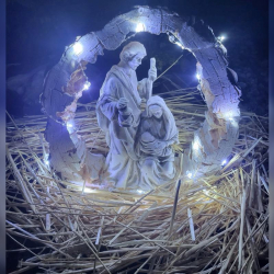 Betlehem záhradná betónová dekorácia Betlehem záhradná betónová dekorácia