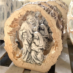 Betlehem záhradná betónová dekorácia Betlehem záhradná betónová dekorácia