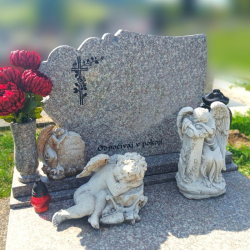 Anjel - Betónová dekorácia Anjel - Betónová dekorácia