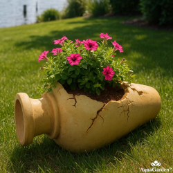 Amfora zhradn betnov kvetin