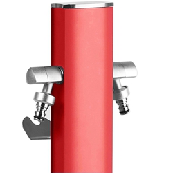 AP Totem Červený - Záhradný vodovodný stĺpik