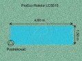  Hunter ProEco-04 Rotator Strip LCS515 - Zavlaovan plocha