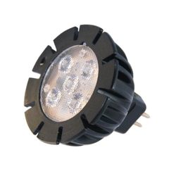 Power LED iarovka MR16 12V AC 4W GU5,3 Warm-White