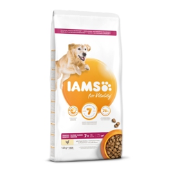 IAMS Dog Senior Large Chicken - Krmivo pre psov