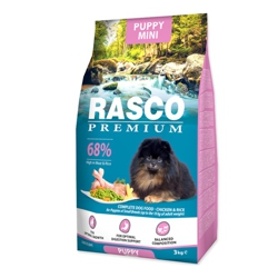 Rasco Dog Premium Puppy Mini 3kg - Krmivo pre psov