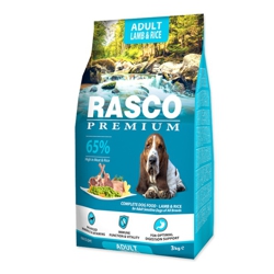 Rasco Dog Premium Adult Lamb & Rice 3kg - Krmivo pre psov