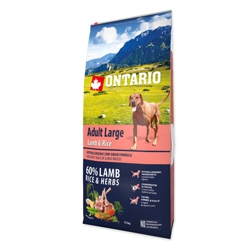 Ontario Dog Adult Large Lamb & Rice 12kg - Krmivo pre psov