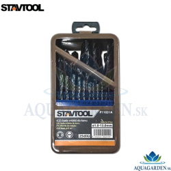 Stavtool P11031A Sada vrtkov do kovu, 25 dielov