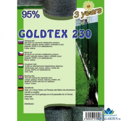 Tieniaca sie Goldtex 230, 95% 1,8 x 10 m