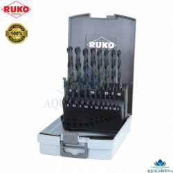 Ruko RU205212RO Sada vrtkov 1-10mm, 19ks