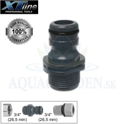 XTline XT950940 Adaptr na rchlospojku Max-Flow 3/4" x 3/4"M