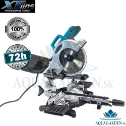 XTline XT106255 Pokosová píla s laserom 255mm, 2000W