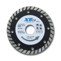 XTline HTS115 115 x 22,2 mm diamantov kot Turbo