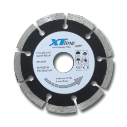 XTline HDS115 115 x 22,2 mm Diamantov kot Segmentov