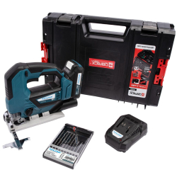 XTline XT102855-1B2B Aku Priamoiara pla 18V bezuhlkov+ baterie 2.0 Ah + nabjaka 2.4 A + box