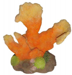 Koral oranžový 9 cm - Dekorácia