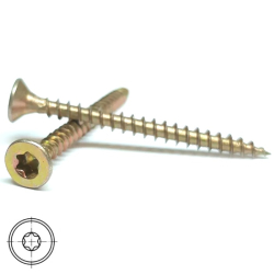 DT 5,0X60 ZH TORX-25 ZZ, 100ks Skrutka do dreva so zapustenou hlavou
