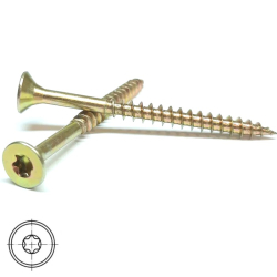 DT 3,5X40 ZH TORX ZZ, 100ks Skrutka do dreva so zapustenou hlavou, polzvit