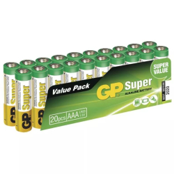 GP Super LR03 (AAA) - Alkalické batérie 20ks