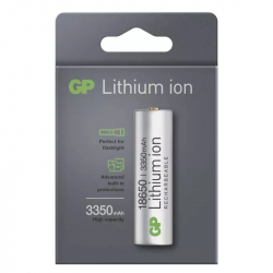 GP Lithium-ion 18650 3350mAh PCM - Nabjacia batria