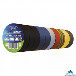 PVC izolačná páska - Farebný Mix 10ks